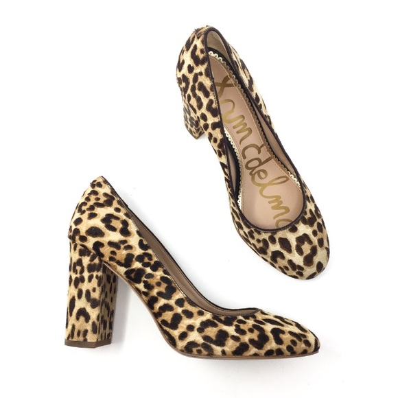 Sam Edelman Shoes - Sam Edelman | Stillson Leopard Calf Hair Pumps